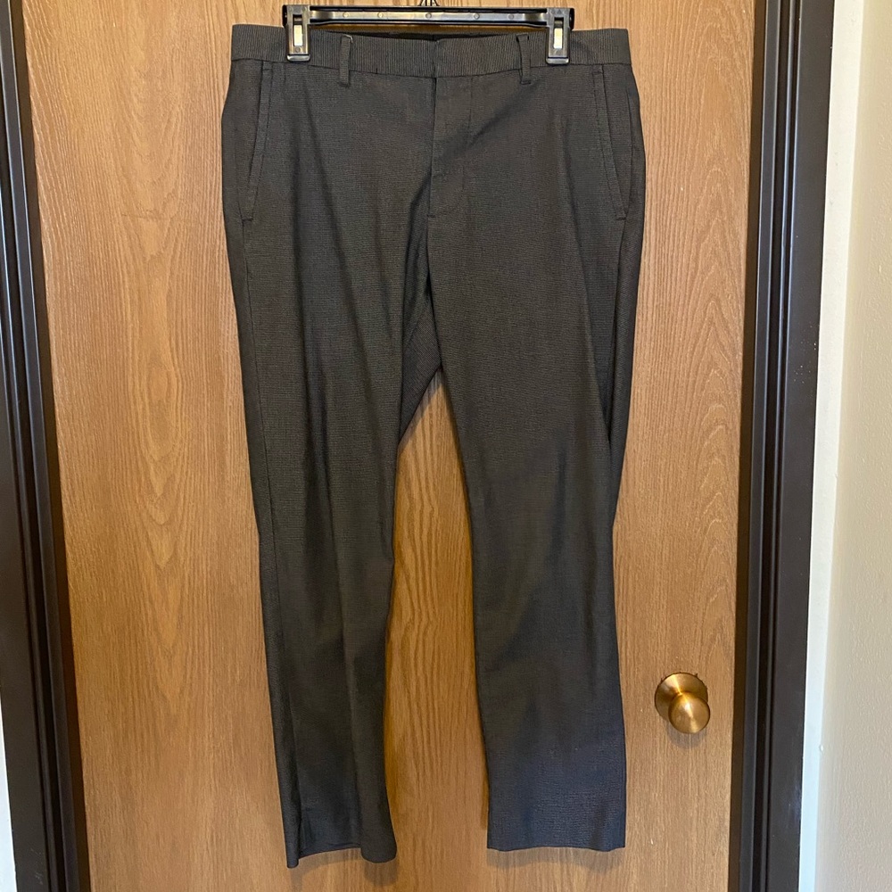 Bonobos Stretch Weekday Warrior Dress Pants Tuesday Charcoal Yarn Dye 31/28